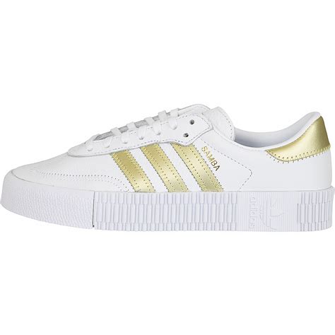 adidas samba damen weiß gold|adidas originals samba decon.